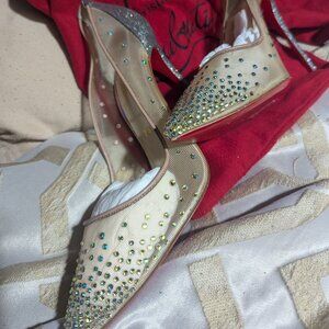 Christian Louboutin Follies Strass Heels
